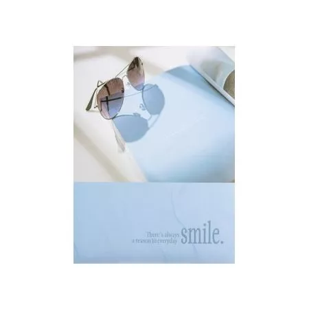 Univerzální fotoalbum, samolepící, DRS-30 Smile 2 modrý PL