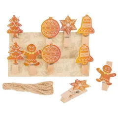 Dekorační kolíčky Winter 14 Vánoce