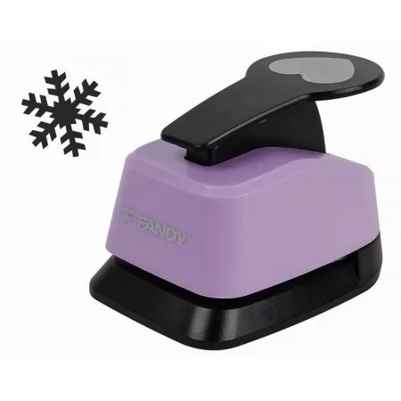 Děrovačka dekorační 38mm vločka 118