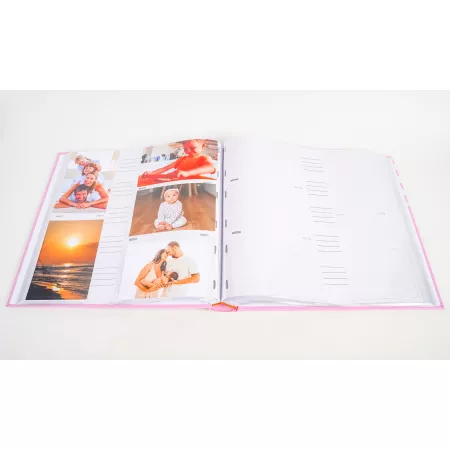Dětské fotoalbum, 10x15, zasunovací B-46500SB Fuzz 2 růžové