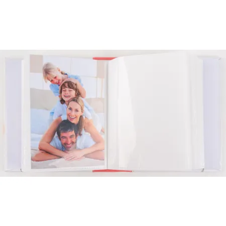 Dětské fotoalbum na 100 foto, 9x13, zasunovací MM-35100B Babymo růžové