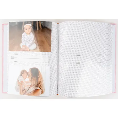 Dětské fotoalbum na 300 foto, 10x15, zasunovací B-46300/2SB Amuse 2 růžové