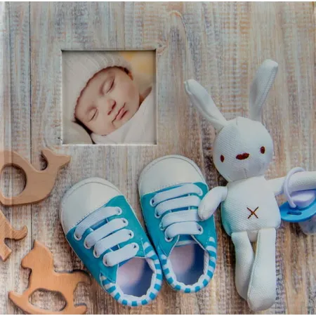 Dětské fotoalbum na 500 foto, 10x15, zasunovací B-46500SB Bunny modré