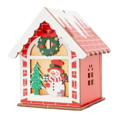 Dřevěná vánoční ozdoba Christmas 01