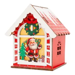 Dřevěná vánoční ozdoba Christmas 02
