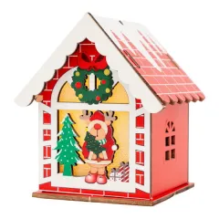Dřevěná vánoční ozdoba Christmas 03