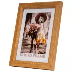 Fotorámeček Bevel 10x15 2 hnědý