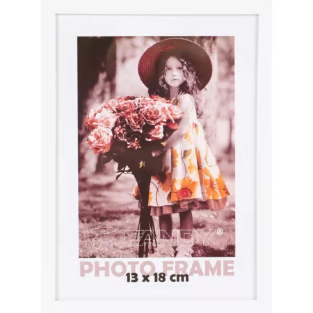 Fotorámeček Simple 13x18 1 bílý