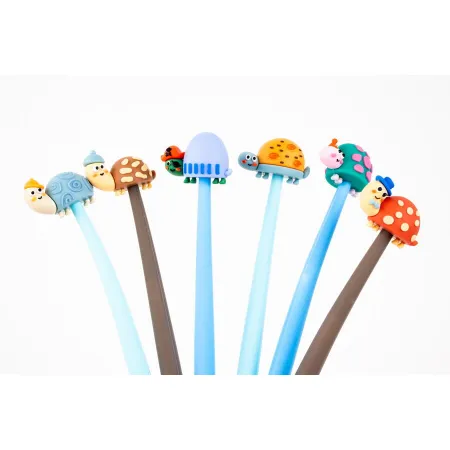 Gelové pero Silky 34 Turtle mix