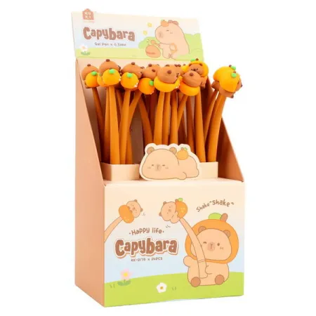 Gelové pero Silky Capybara mix