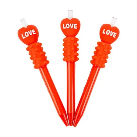 Gelové pero Silky Massage Love