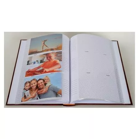 Jednobarevné fotoalbum, 10x15, zasunovací, B-46300S Vinyl 2 hnědé