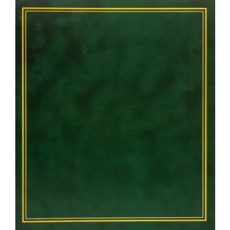 Jednobarevné fotoalbum, 10x15, zasunovací B-46500S Vinyl 4 zelené PL