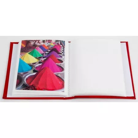 Jednobarevné fotoalbum, 10x15, zasunovací, DPH-4636 Vinyl 1 vínové