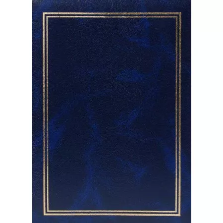 Jednobarevné fotoalbum, 13x18, zasunovací, B-57100S Vinyl 3 modré