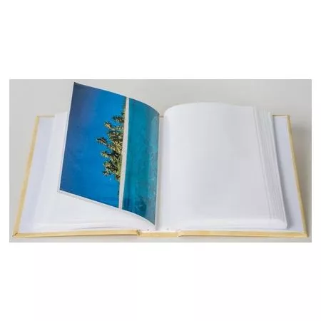 Jednobarevné fotoalbum, 13x18, zasunovací MM-57100 Vinyl 3 béžové