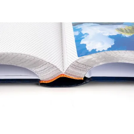 Jednobarevné fotoalbum na 200 foto, 10x15, zasunovací B-46200S Vinyl 3 modré