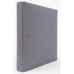 Jednobarevné fotoalbum na 500 foto, 10x15, zasunovací KD-46500 Linen grey 