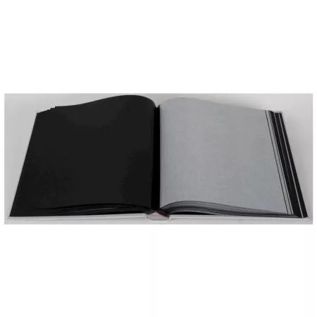 Jednobarevné fotoalbum, na fotorůžky FA-308-D Fun světle šedé