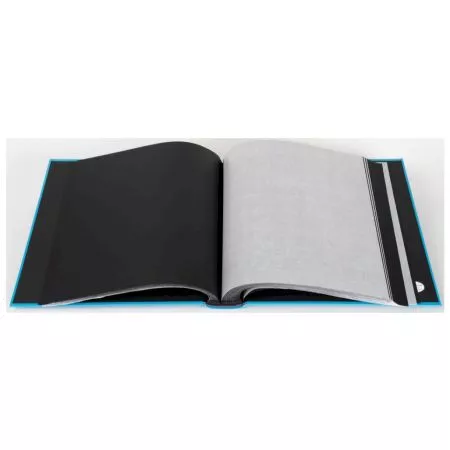 Jednobarevné fotoalbum, na fotorůžky FA-308-U Fan světle modré