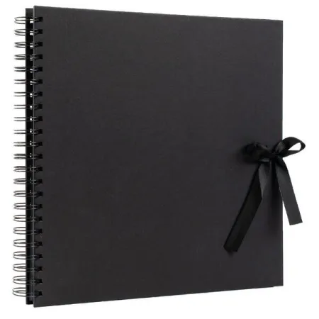 Jednobarevné fotoalbum na fotorůžky SPL-20 Black PL