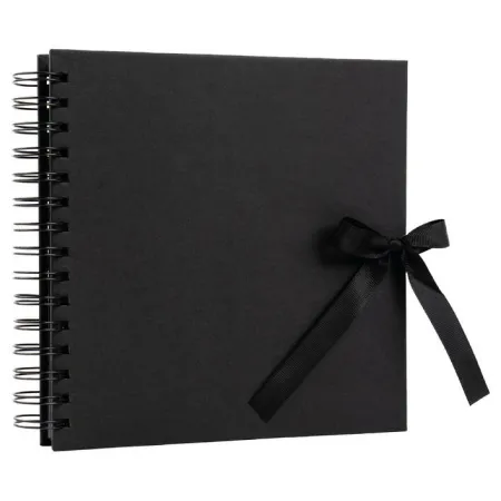Jednobarevné fotoalbum na fotorůžky SPL-20 Black S PL