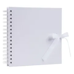 Jednobarevné fotoalbum na fotorůžky SPL-20 White S PL