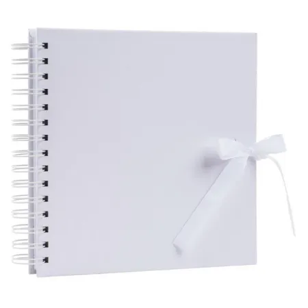 Jednobarevné fotoalbum na fotorůžky SPL-20 White S PL