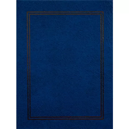 Jednobarevné fotoalbum,10x15, zasunovací, MM-46100 Vinyl 4 modré