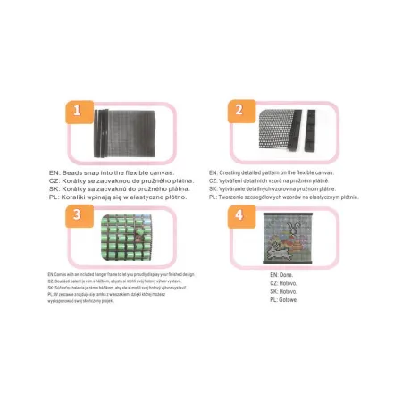 Korálková mozaika Inset 01