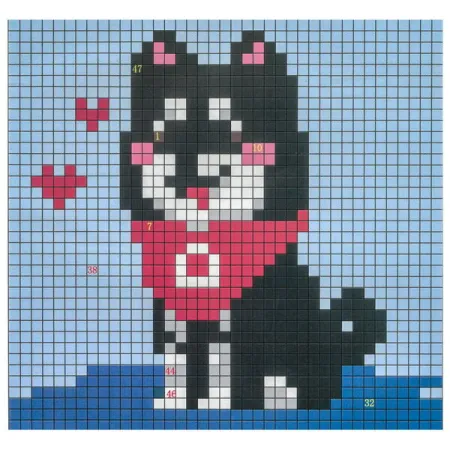 Korálková mozaika Inset 03