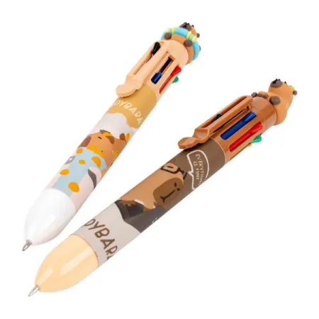 Kuličkové pero osmibarevné Capybara