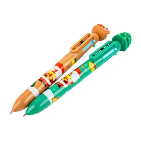 Kuličkové pero šestibarevné Merry Christmas