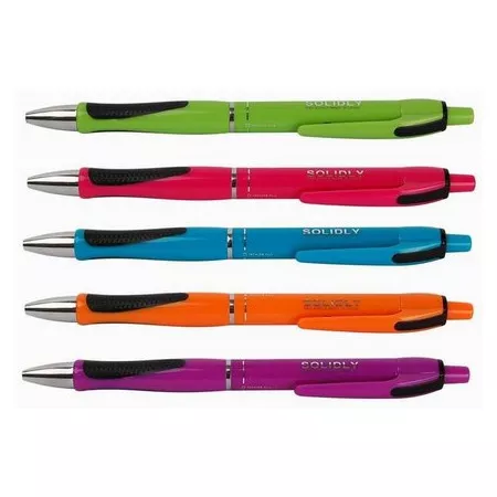 Kuličkové pero Solidly Color mix barev