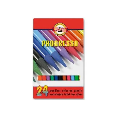 Pastelky Progresso 24 barev KOH-I-NOOR