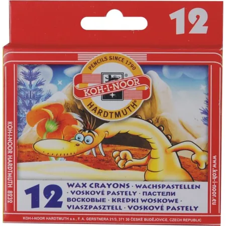 Pastelky voskové 12 barev KOH-I-NOOR