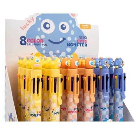 Pero kuličkové osmibarevné Monsters mix