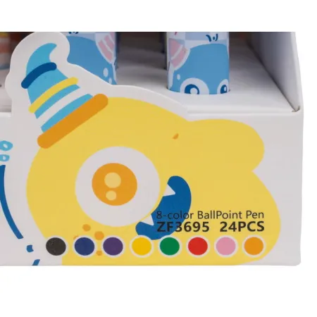 Pero kuličkové osmibarevné Monsters mix