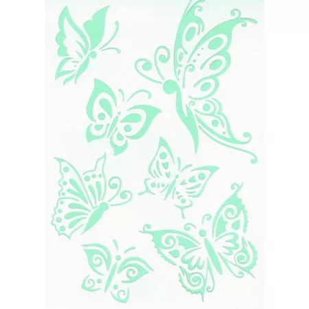 Šablona Silhouette 1 Butterflies