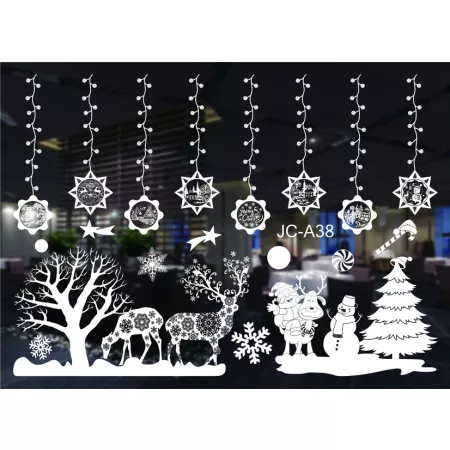 Samolepka na okna 35x50 cm 2 ks 08