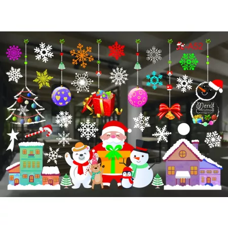 Samolepka na okna 35x50 cm 2 ks 09