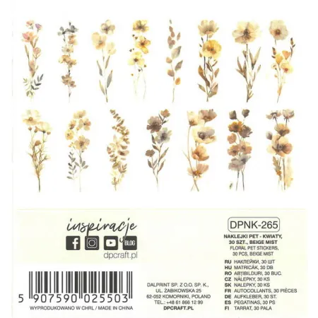 Samolepky foliové DPNK-265 Beige mist DP
