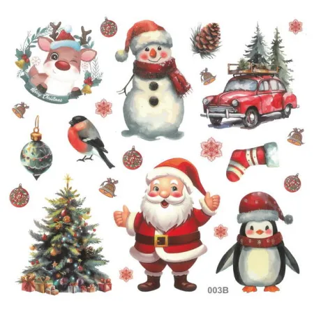 Samolepky papírové Christmas 01