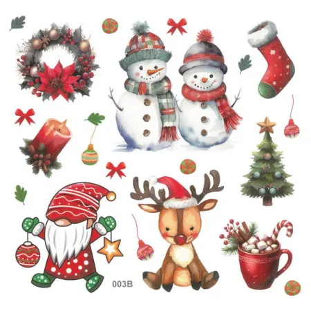 Samolepky papírové Christmas 02