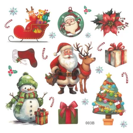 Samolepky papírové Christmas 04