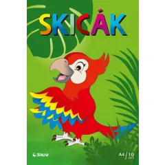 Skicák bílý - A4 (10 listů)