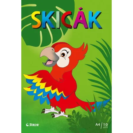Skicák bílý - A4 (10 listů)