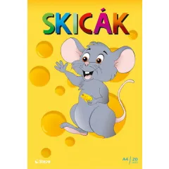Skicák bílý - A4 (20 listů)