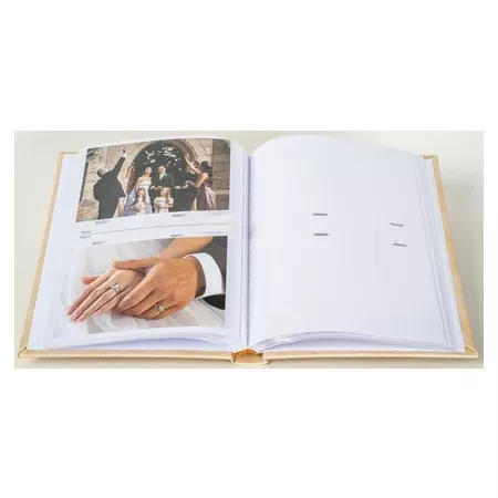 Svatební fotoalbum, 10x15, zasunovací, B-46100/2SW Promise zlaté 2 PL