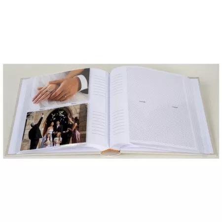 Svatební fotoalbum, 10x15, zasunovací KD-46200W Simple